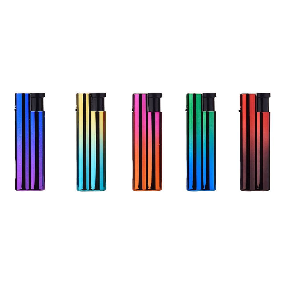 ENCENDEDOR ELECTRÓNICO ANODIZED, COLORES SURTIDOS