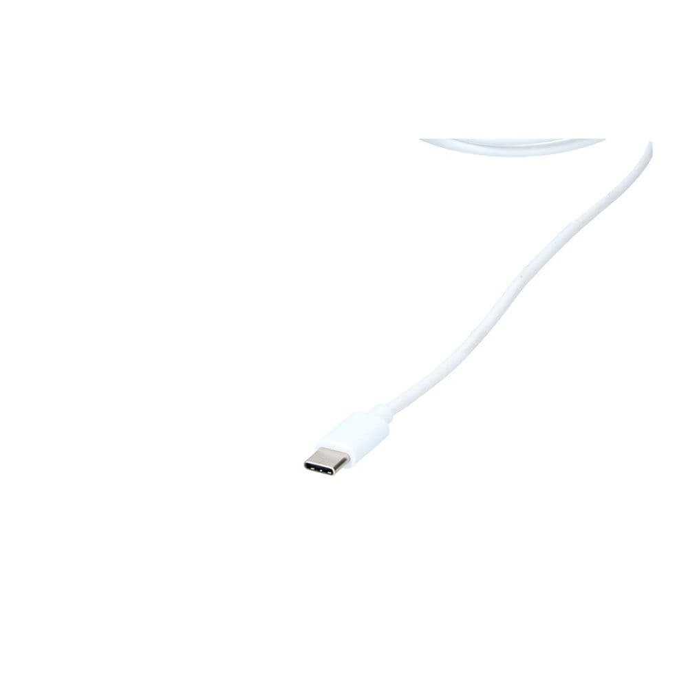 CABLE USB-C A USB-C 1,2 m BLANCO