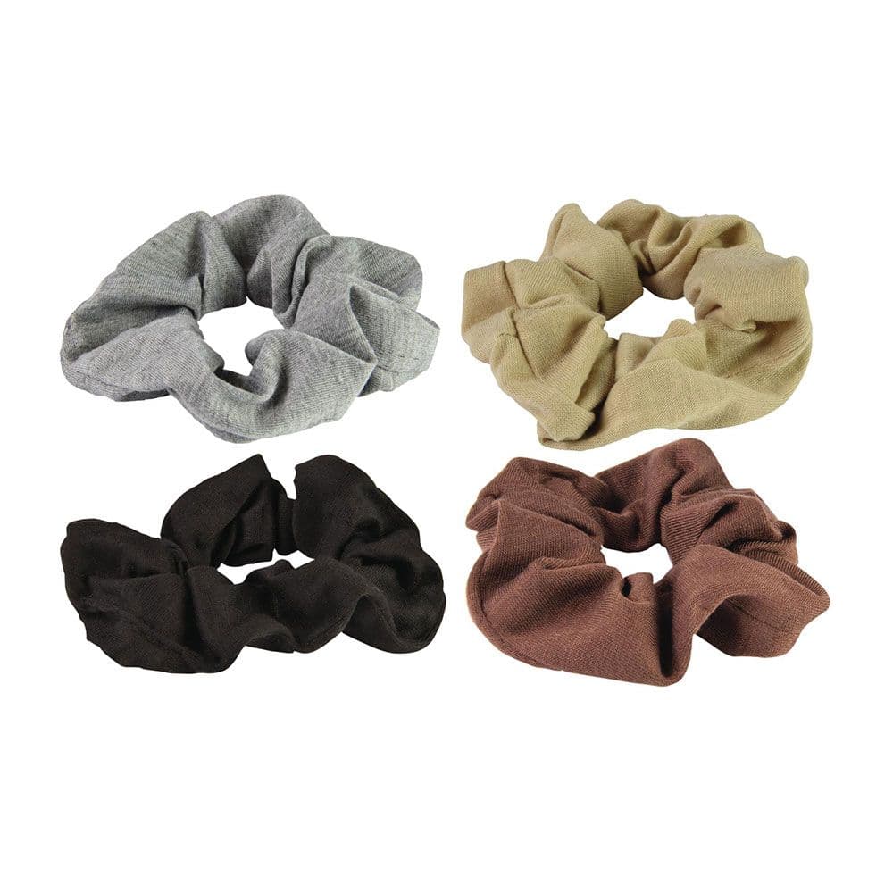 ELÁSTICOS PARA EL CABELLO COLORES SURTIDOS 4 uds