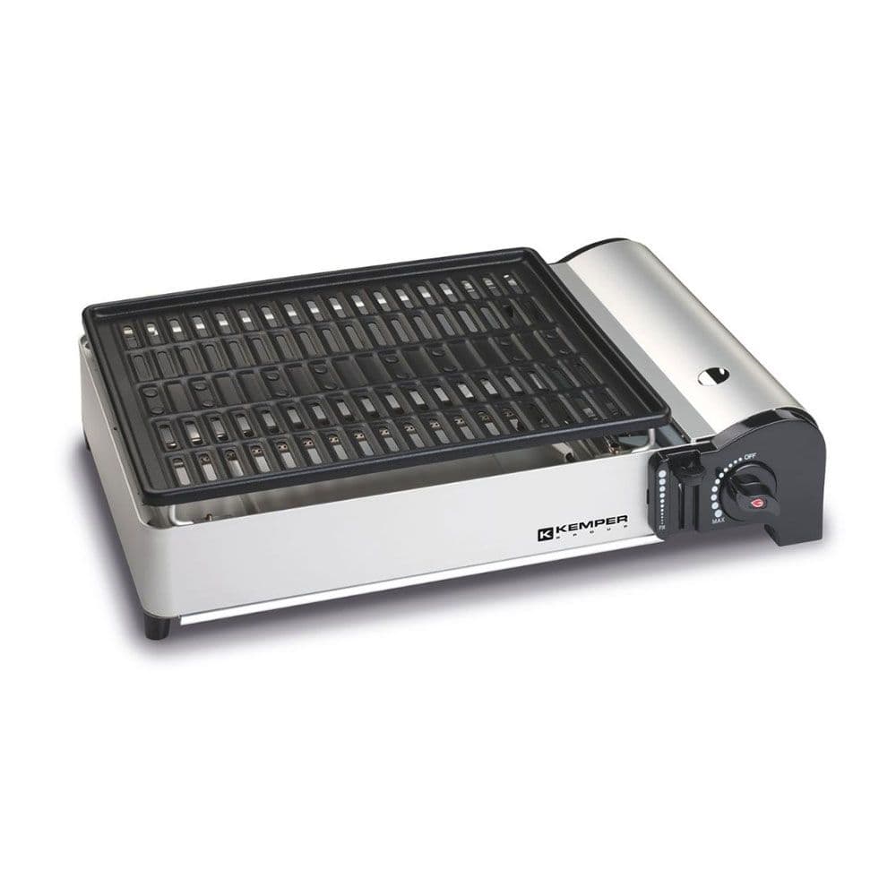 BARBACOA PORTÁTIL A GAS PARA CÁMPING