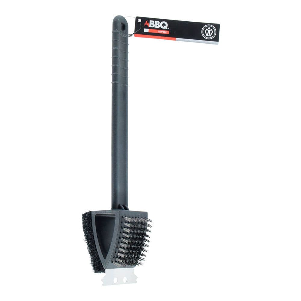 CEPILLO DE BARBACOA 3 EN UNO, 37 cm