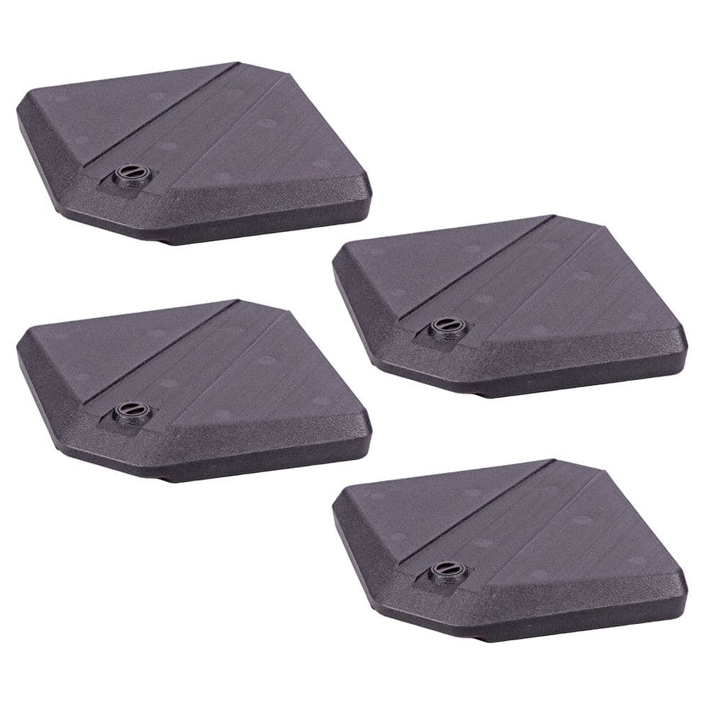 SET BASE RELLENABLE PARA PARASOL, ANTRACITA, 490 x 490 x 87 mm
