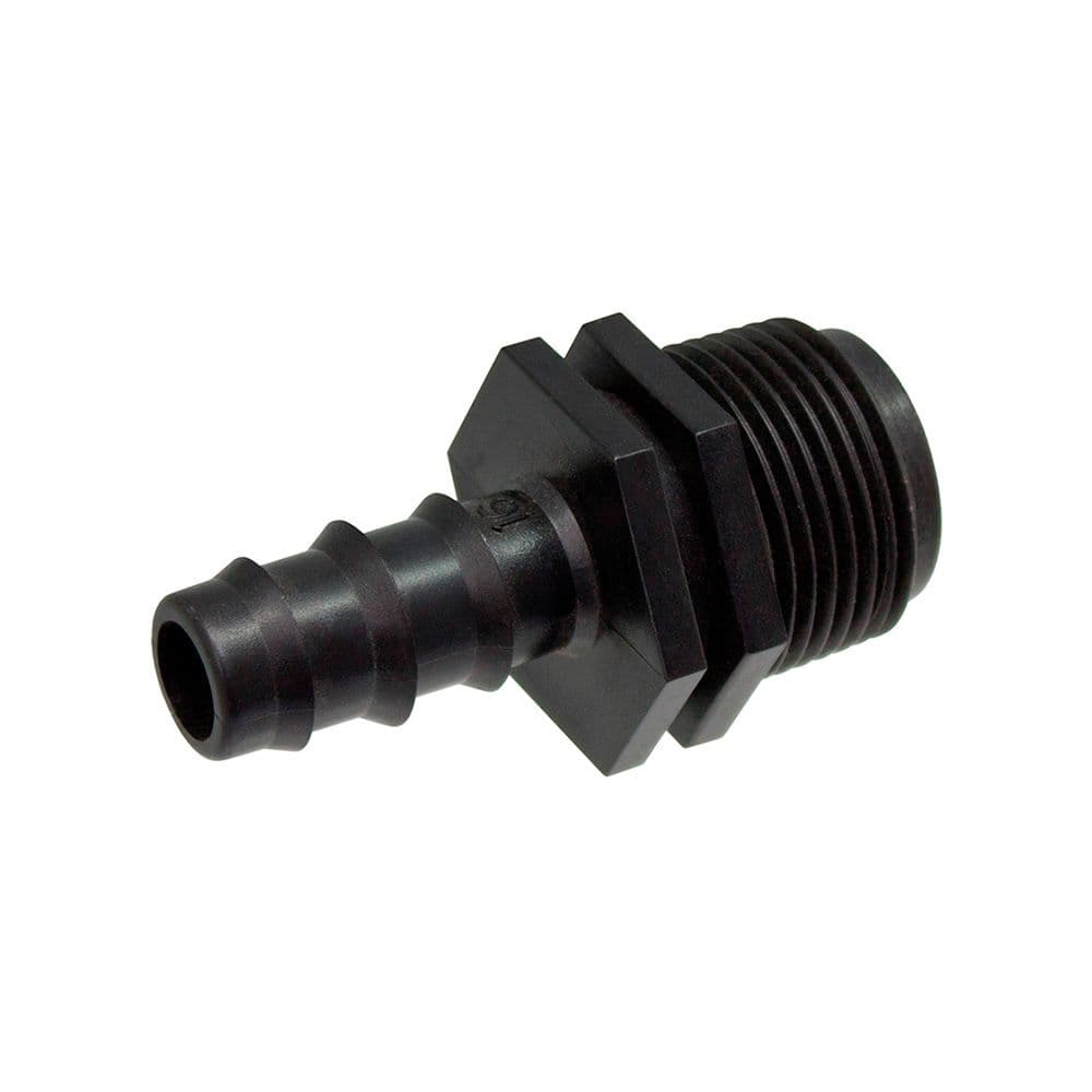 ADAPTADOR MACHO TUBO Ø16 mm A ROSCA ¾ pulg