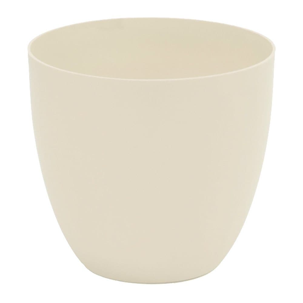 MACETA DE INYECCION MODELO CUENCO Ø22cm COLOR ECRU