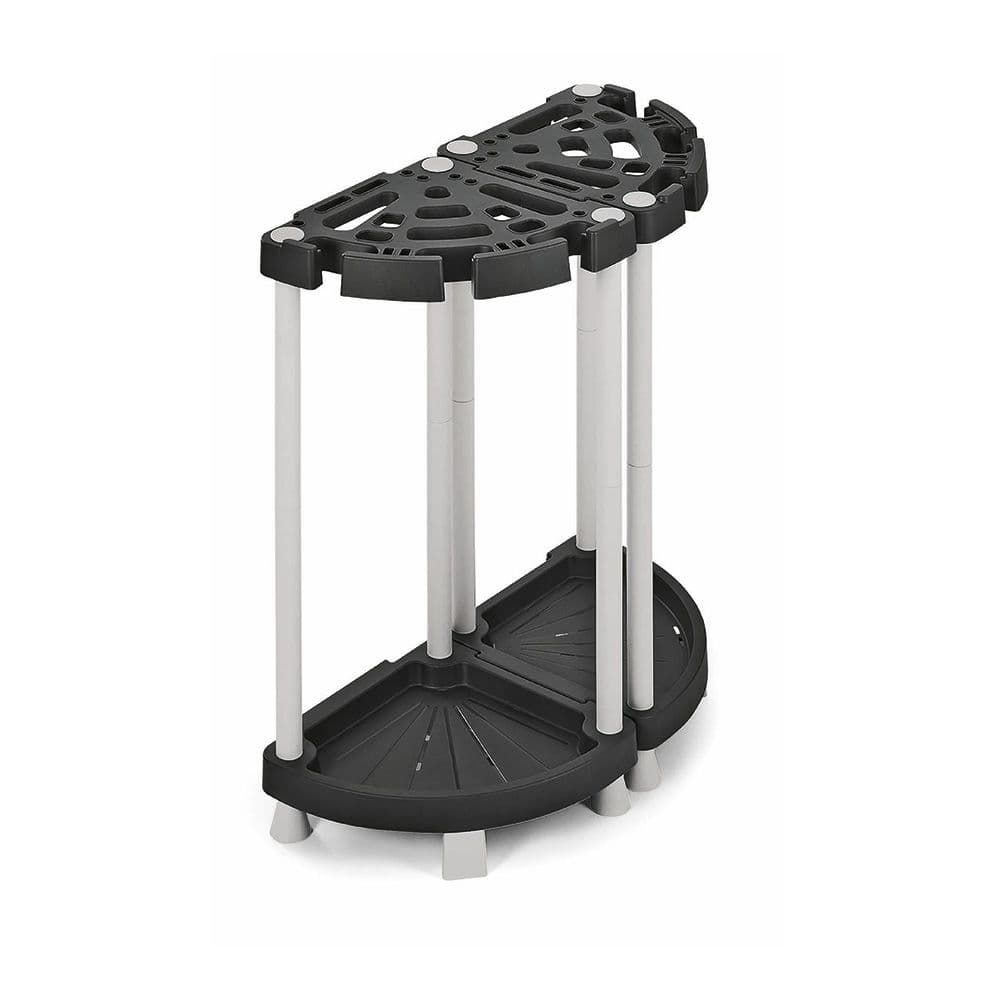 PORTA HERRAMIENTAS DE JARDÍN ALUMINIO / PVC 73 x 37,5 x 77,5 cm