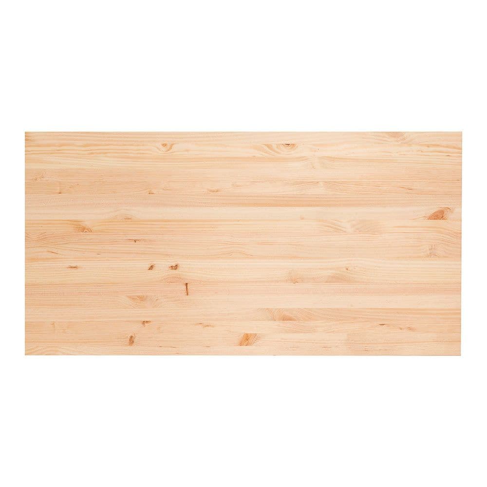 TABLERO MADERA MACIZA DE PINO, 120 x 60 x 1,8 cm