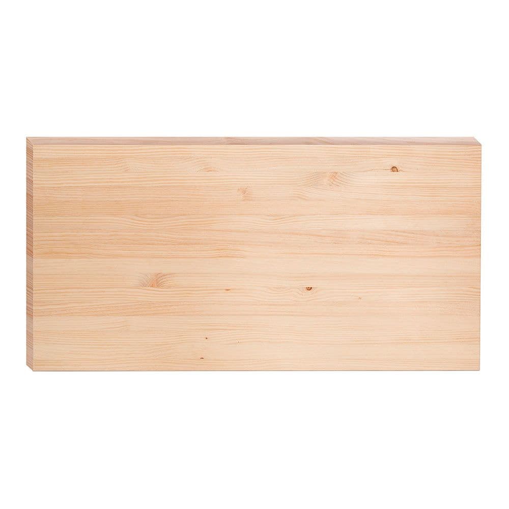 TABLERO MADERA MACIZA DE PINO, 160 x 80 x 3 cm