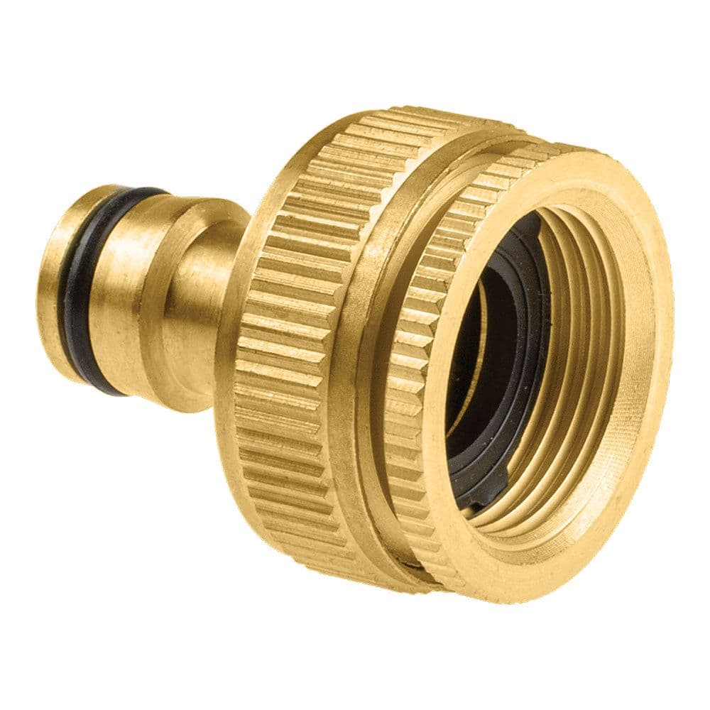 CONECTOR ROSCADO HEMBRA DE LATÓN BRASS 6 bar, ¾ pulg - 1 pulg, BLISTER