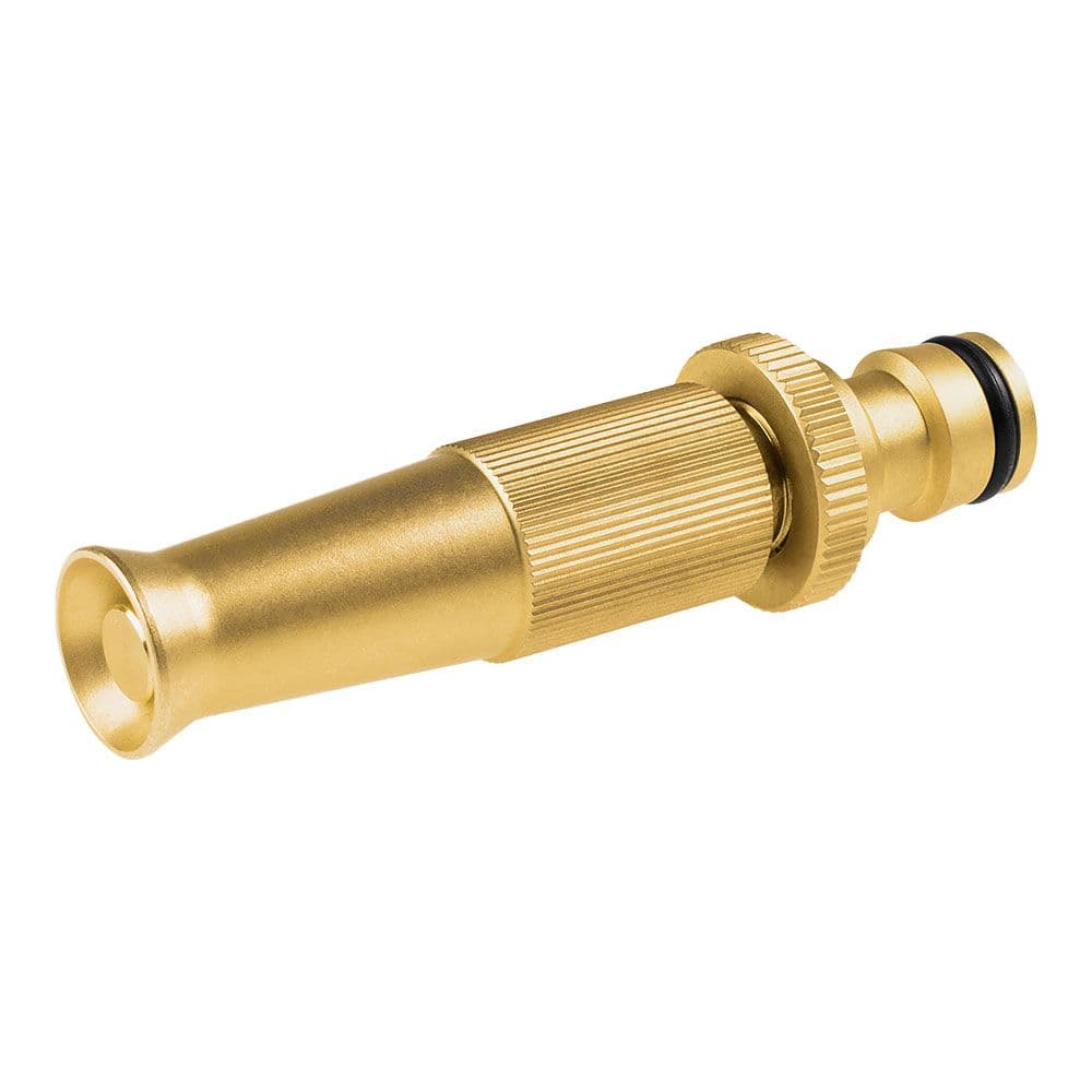 LANZA DE RIEGO REGULABLE BRASS 6 bar, 2 FUNCIONES, BLISTER