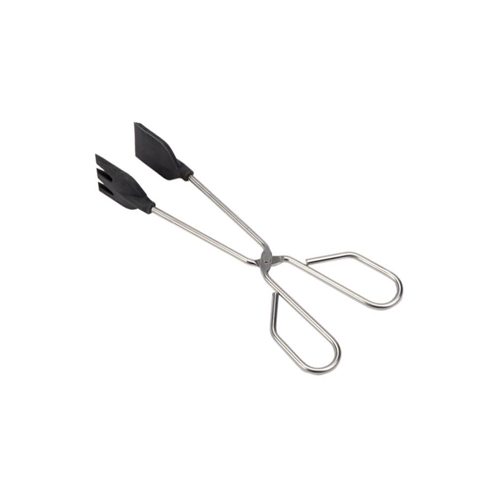 PINZAS DE COCINA CON PALA DE NYLON / INOXIDABLE 30 cm