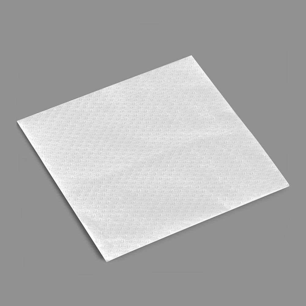 SERVILLETAS DE PAPEL BLANCAS DE 1 CAPA 30 x 30 cm, 80 uds