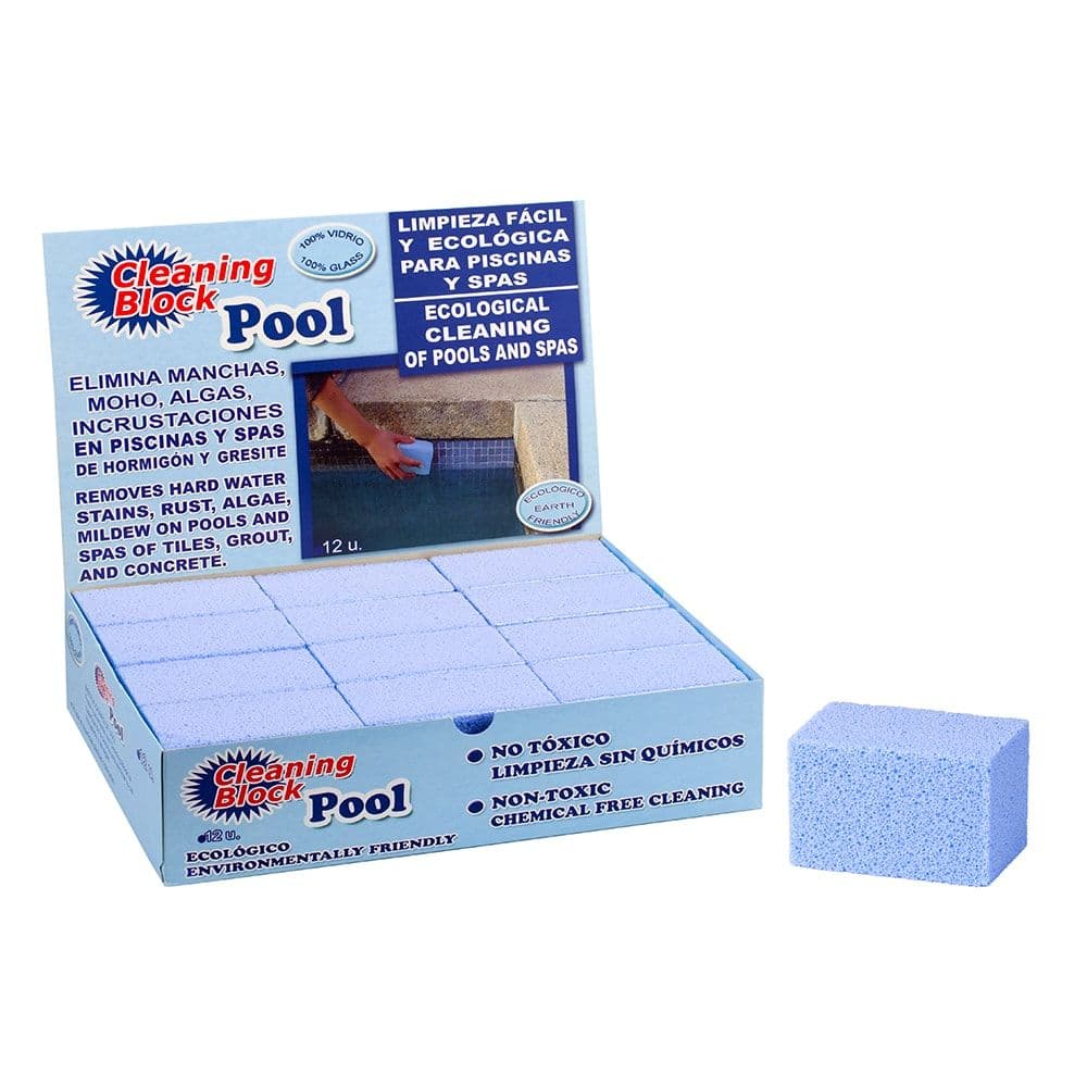 CLEANING BLOCK PARA PISCINA PACK DE 12 uds