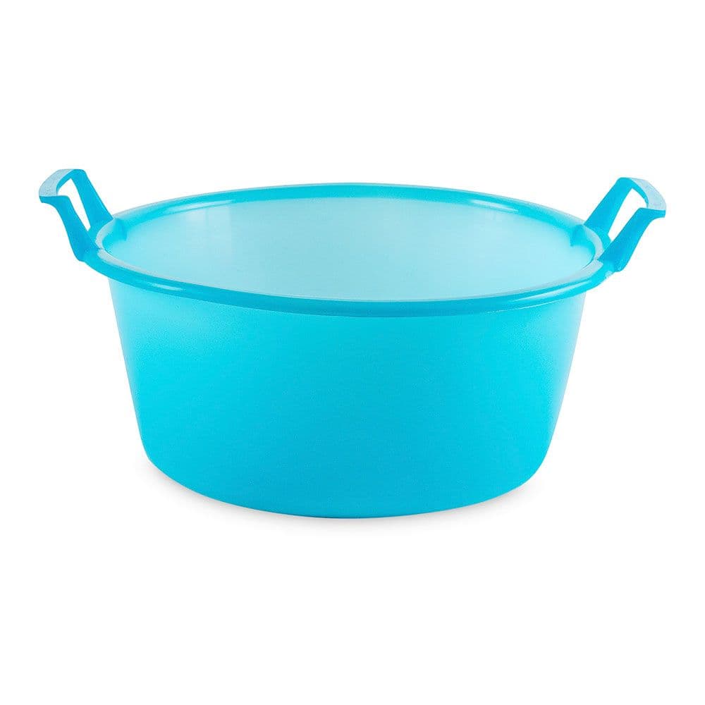 BARREÑO REDONDO AZUL Ø35 x 18,5 cm 9 l