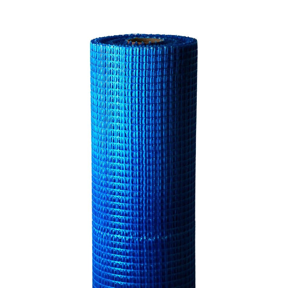 MALLA REVOCO MORTERO 10 x 10 mm AZUL 1 x 50 m