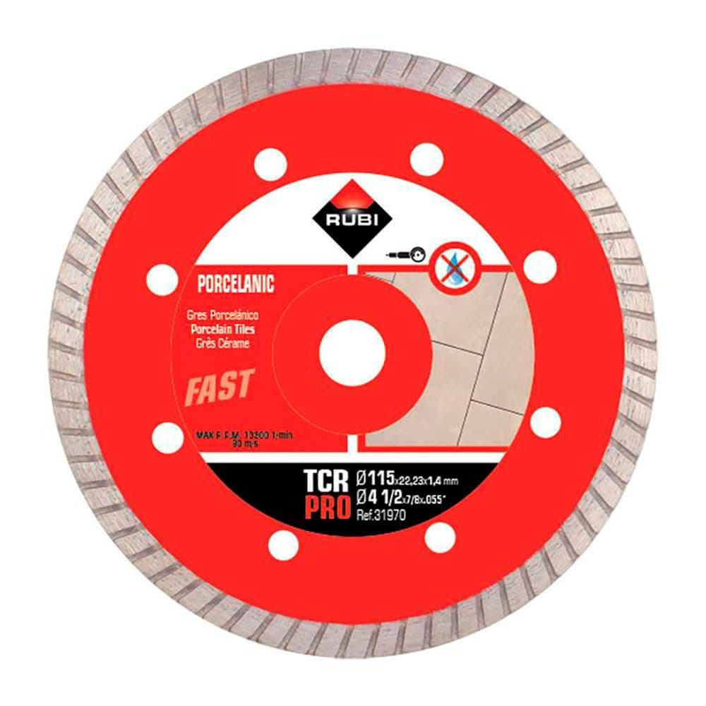 DISCO DIAMANTADO TCR PRO Ø115 x 1,6 x 22,2 mm