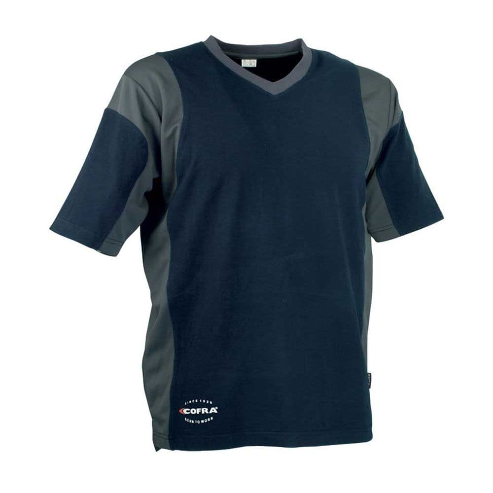 CAMISETA JAVA AZUL MARINO/GRIS OSCURO TALLA XXL