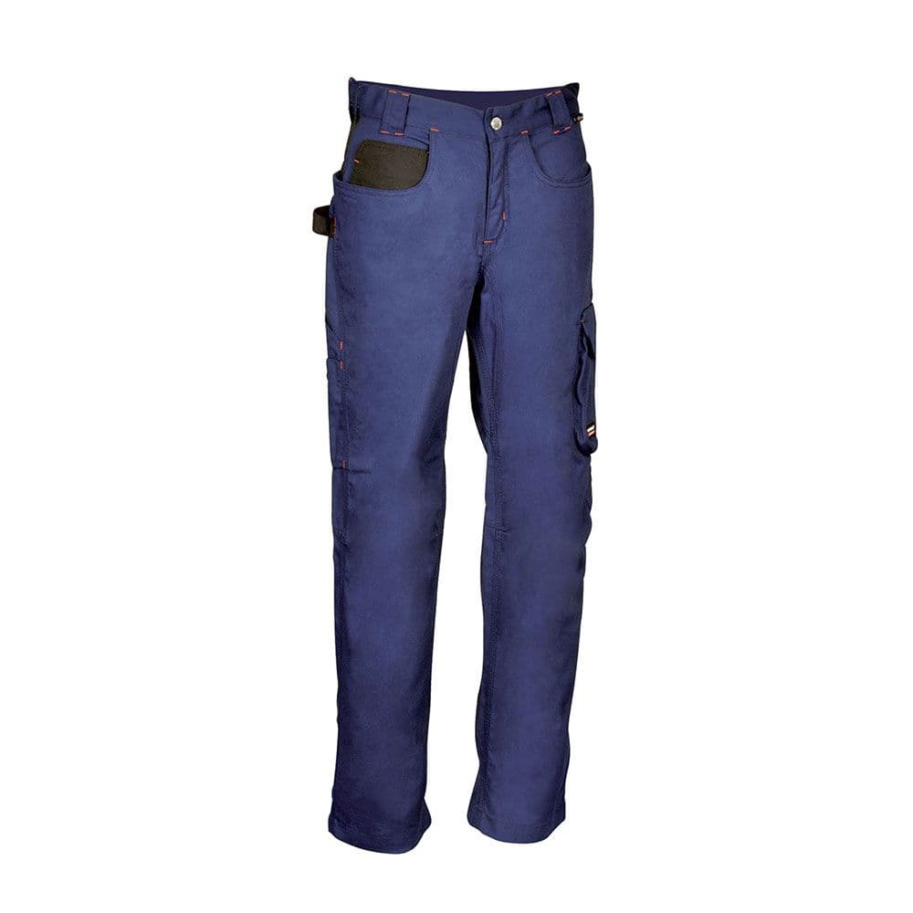 PANTALON WOMAN WALKLANDER AZUL MARINO NEGRO TALLA 44