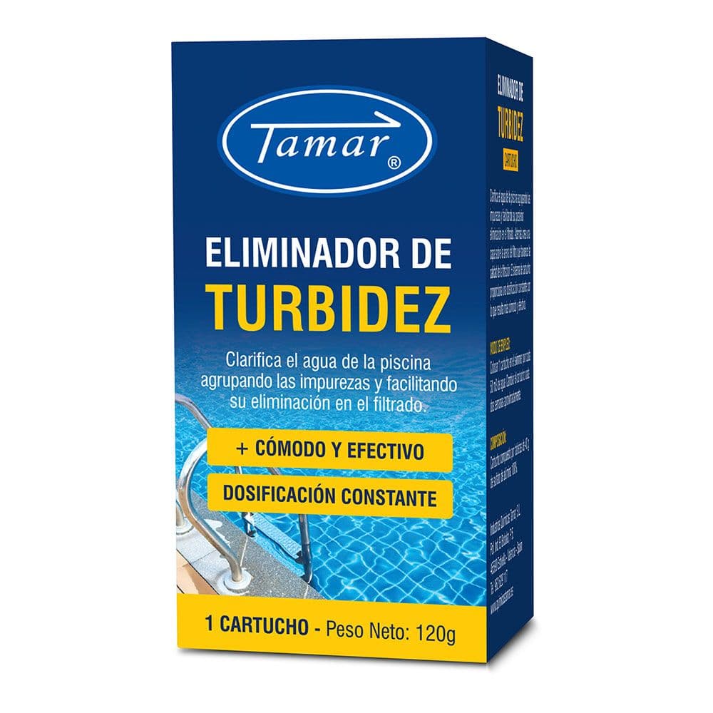 ELIMINADOR DE TURBIDEZ, 1 CARTUCHO, 125 g