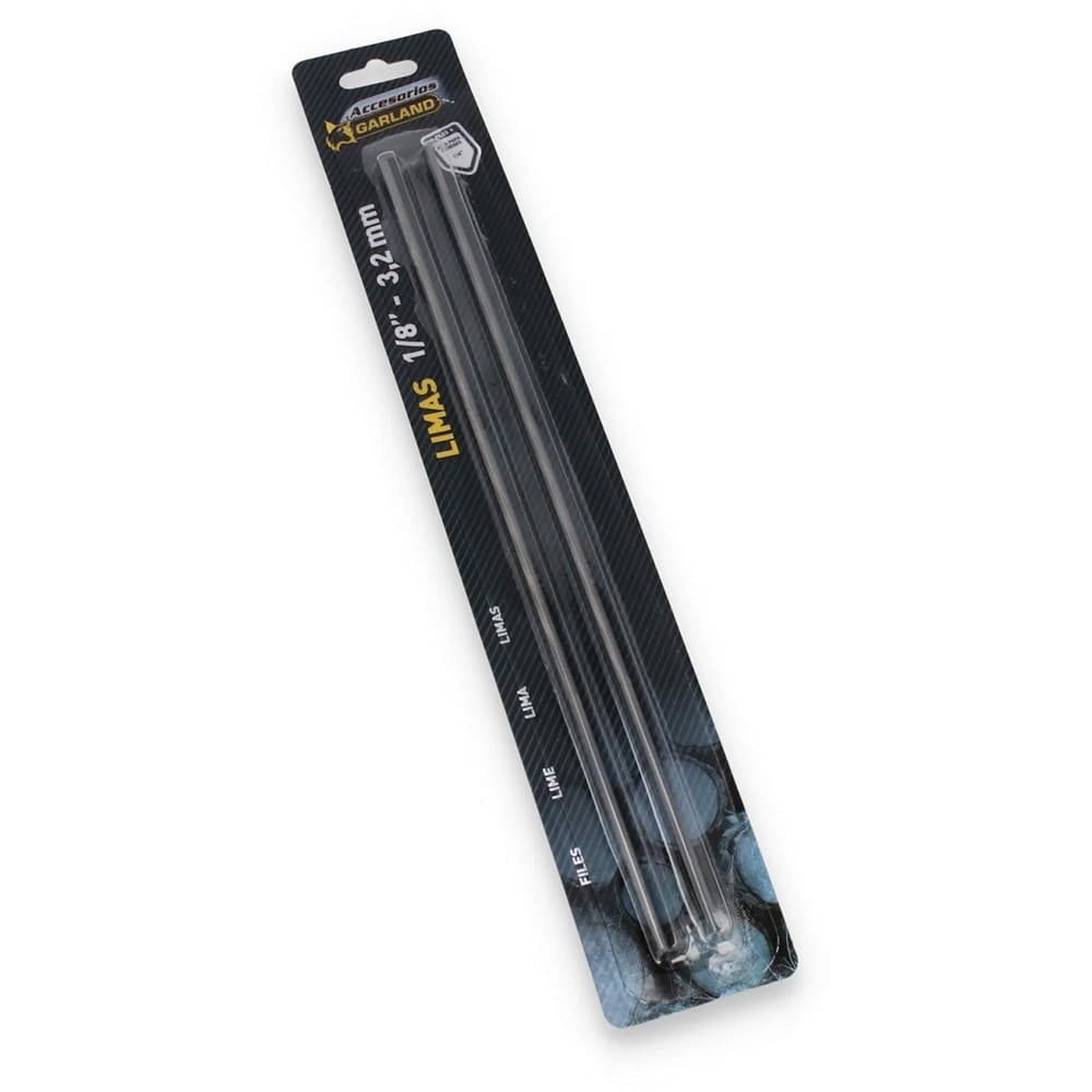 LIMAS CADENAS 1/8 pulg - 3,2 mm, BLÍSTER 2 uds