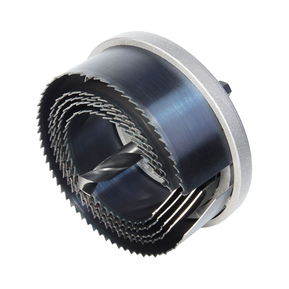 SIERRA DE CORONA CON BROCA CENTRAL DE 8 mm CON 5 LAMINAS