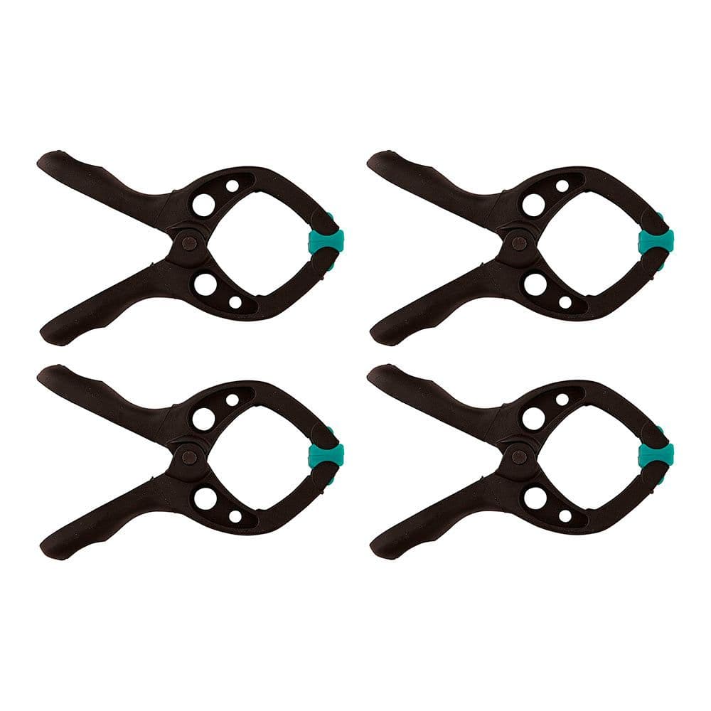 PINZA DE RESORTE, 30 mm, PACK 4 uds