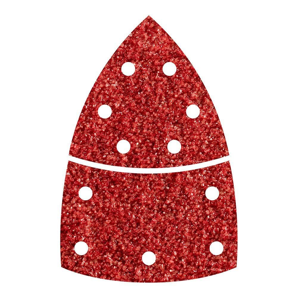 HOJA ABRASIVA ADHESIVA, 2 PIEZAS PARA MADERA/METAL, GRANO 40, PACK 10 uds