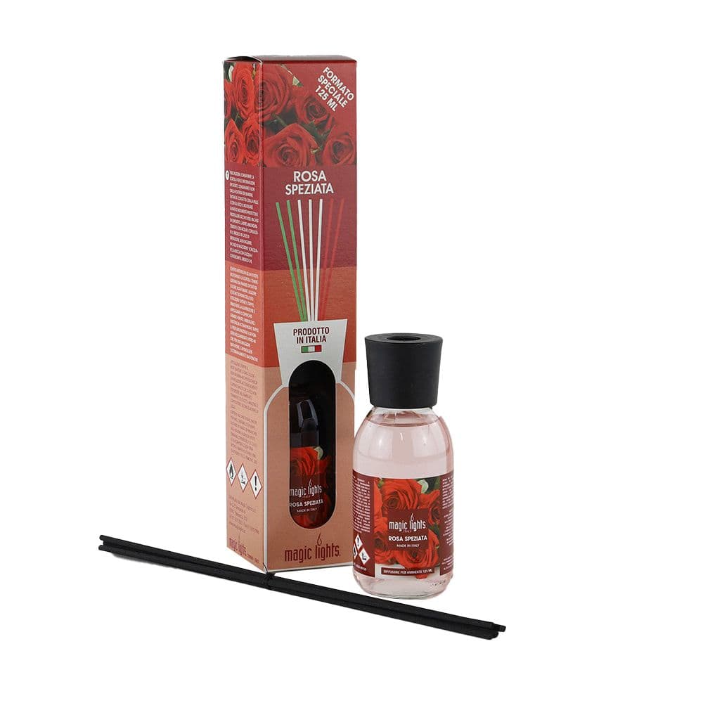 DIFUSOR AROMA MIKADO ROSA ESPECIADA 125 ml