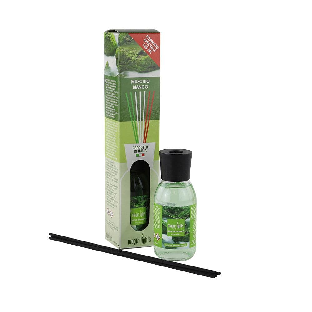 DIFUSOR AROMA MIKADO MUSK BLANCO 125 ml