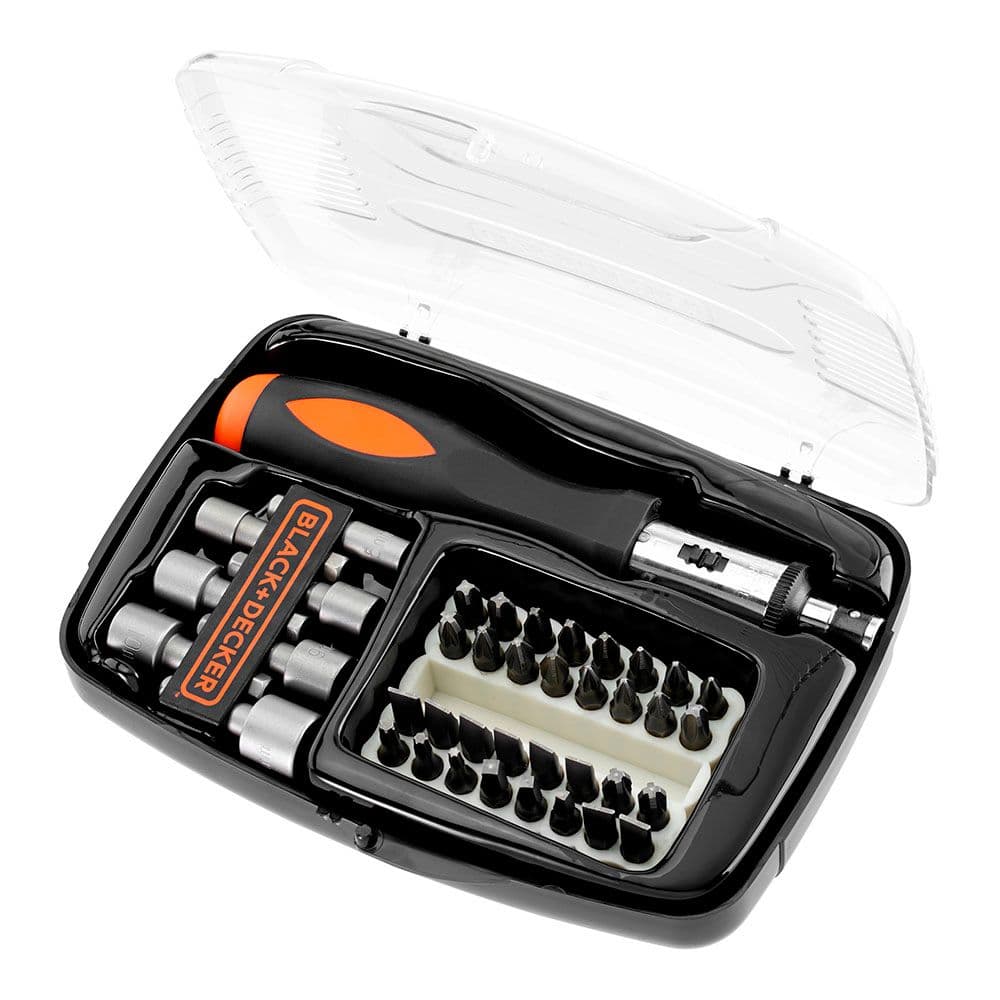 ATORNILLADOR DE CARRACA, 40 PIEZAS