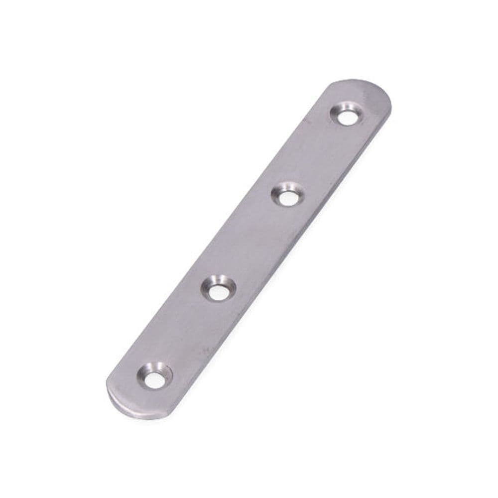 PLACA ACERO INOX 125x19x2mm