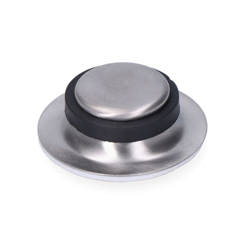 TOPE PUERTA AUTOADHESIVO INOX.