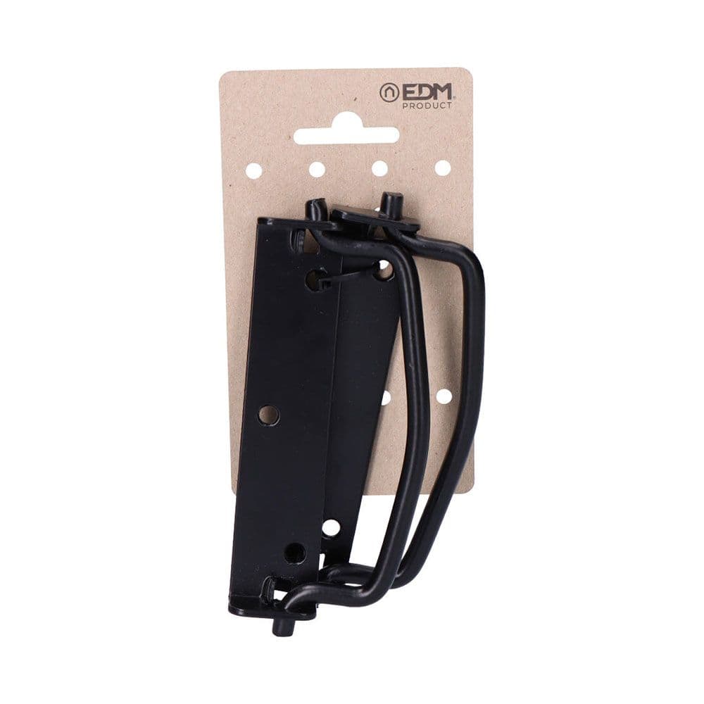 ASA ABATIBLE CON TOPE (2 UNIDADES) 125mm COLOR NEGRO