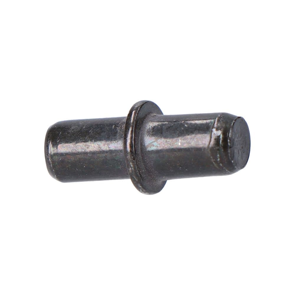 PACK 16 UDS. PORTA-ESTANTE DE HIERRO REDONDO Nº 5 NEGRO