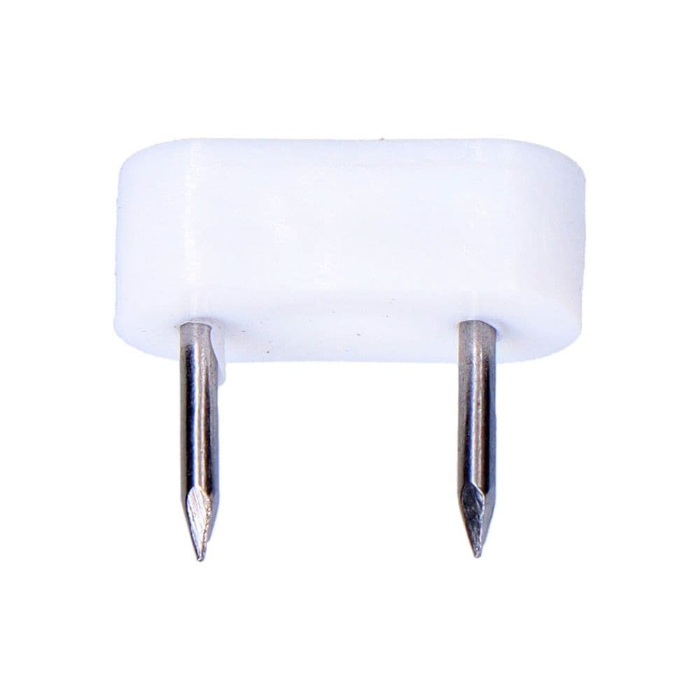 PACK 6 UDS. TOPE ARMARIO 2 PUNTAS 7x18mm BLANCO