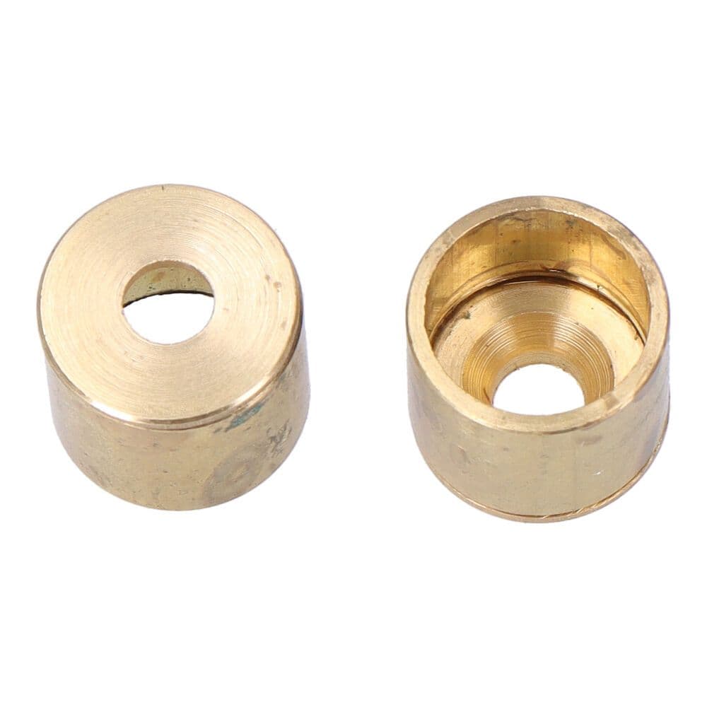 PACK 2 UDS. SOPORTE BARRA Ø12 mm LATÓN