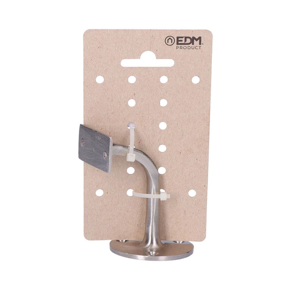 SOPORTE BARANDILLA LATÓN NÍQUEL CROMADO