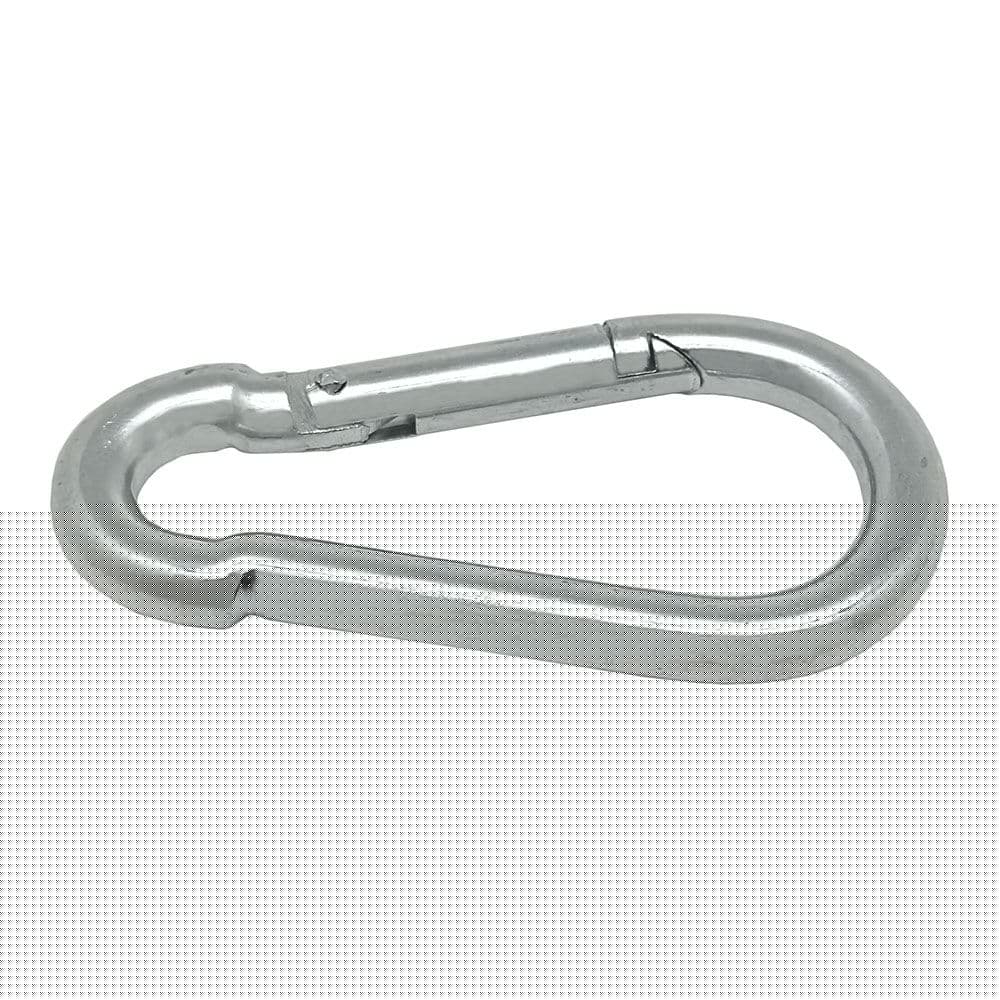 MOSQUETÓN BOMBERO SIN SEGURO, MSQ01, ACERO GALVANIZADO, 9 x 90 mm