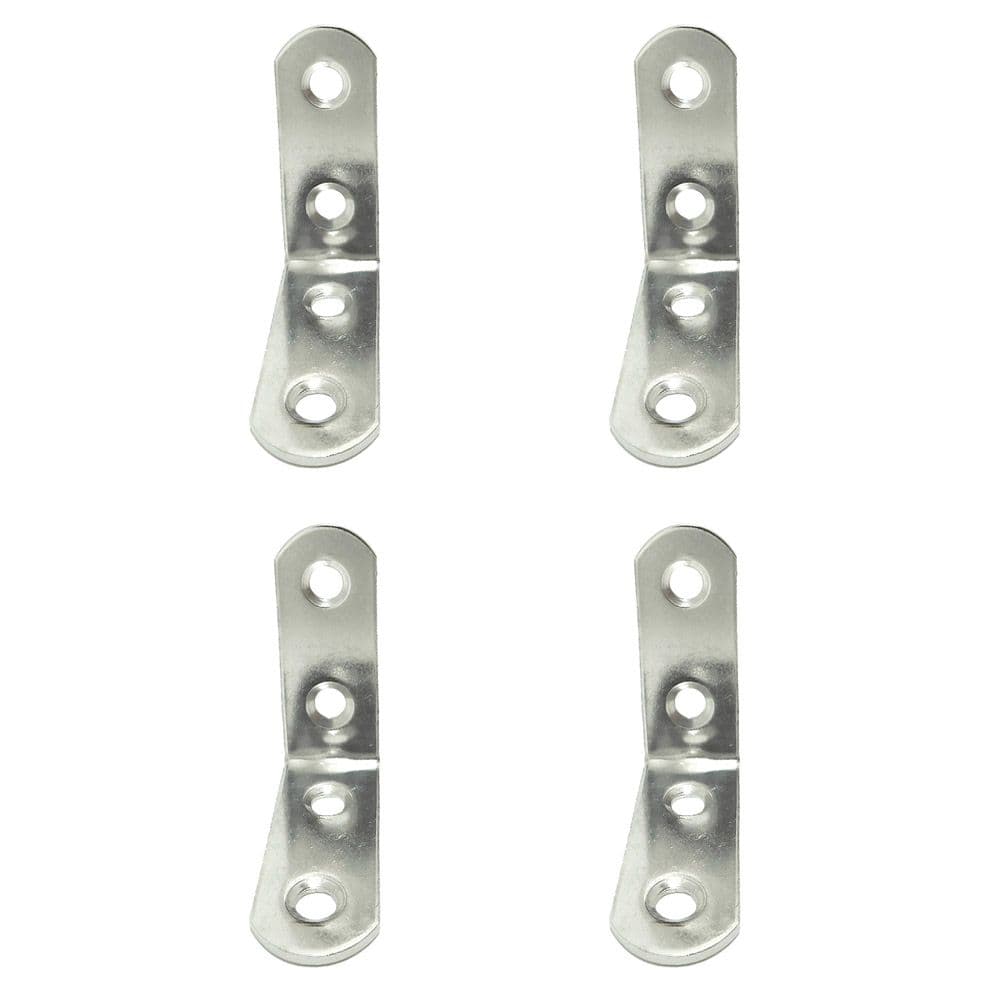ÁNGULO REFUERZO AN24, ACERO INOXIDABLE, 40 x 40 x 16 mm. 4 unidades