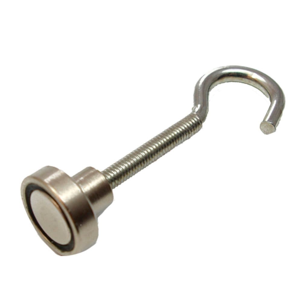 IMÁN NEODIMIO GANCHO IM32 NÍQUEL 20 x 14 mm