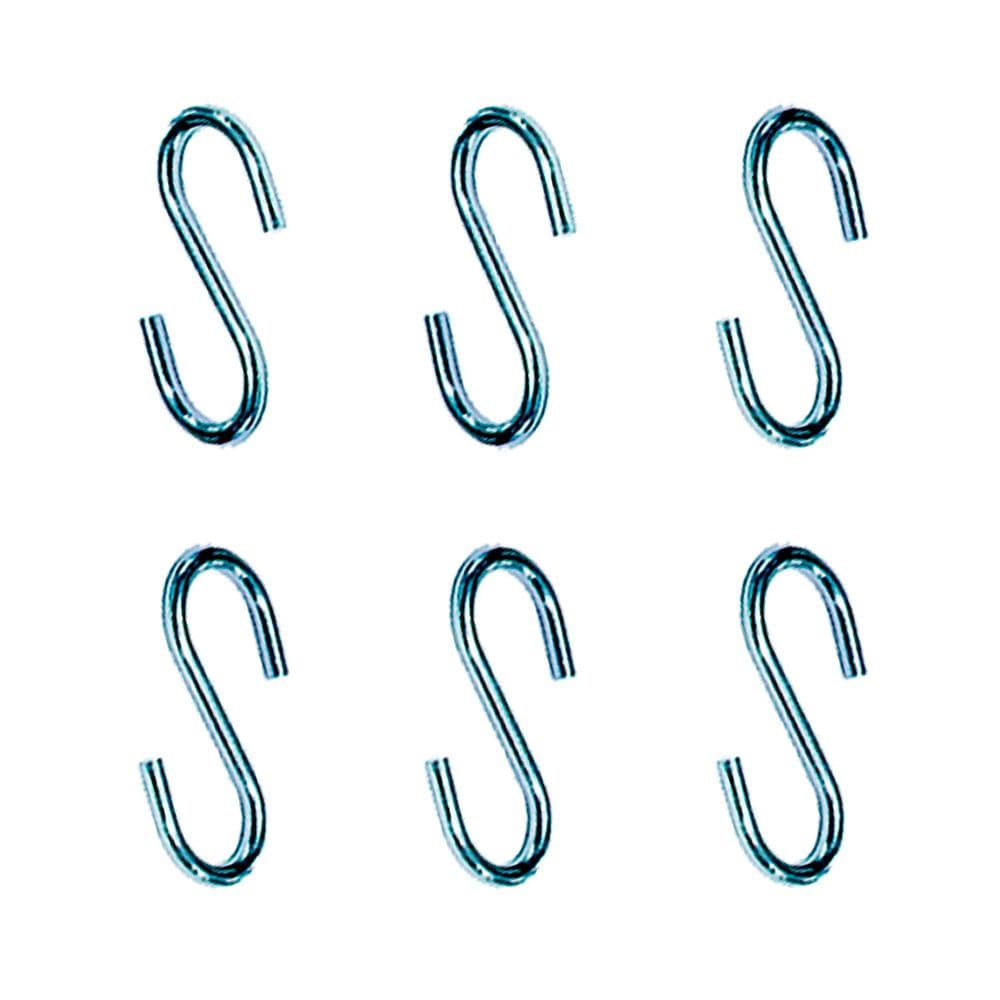 GANCHO EN FORMA DE S CG23 - 4 x 40 mm, ZINCADO, BLISTER 6 uds