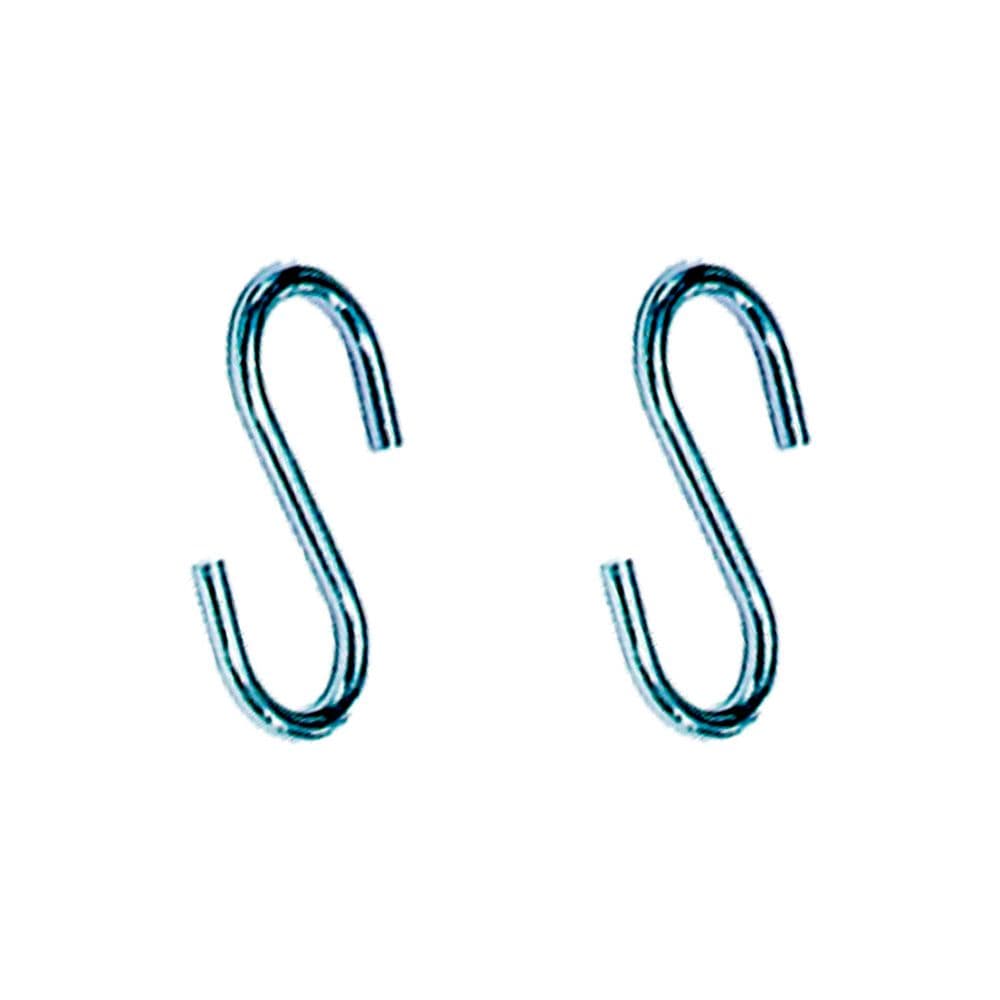 GANCHO EN FORMA DE S CG23 - 6 x 80 mm, ZINCADO, BLISTER 2 uds