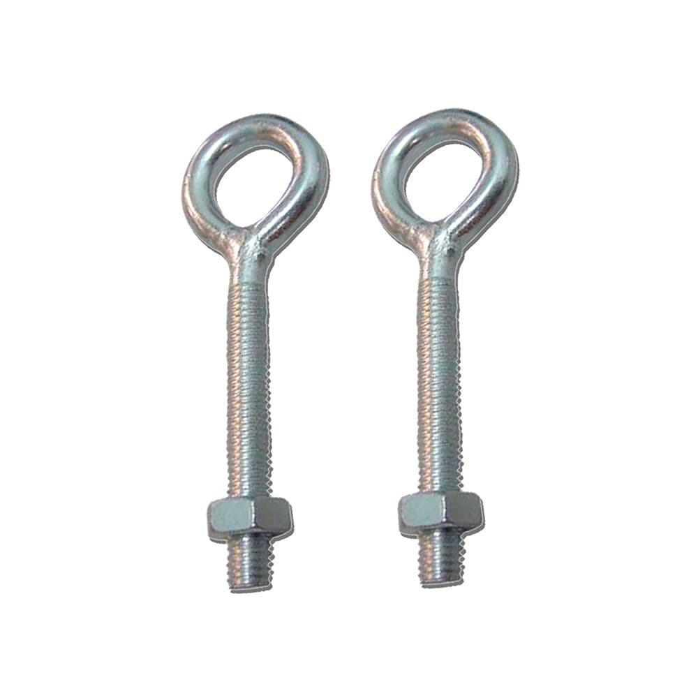 HEMBRILLA SOLDADA CON TUERCA HM01, M8 x 60 mm, ZINCADO, BLISTER 2 uds