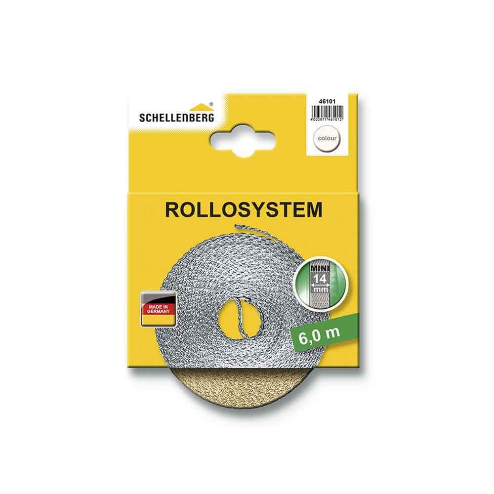 CINTA DE PERSIANA BEIGE 14 mm x 6 m