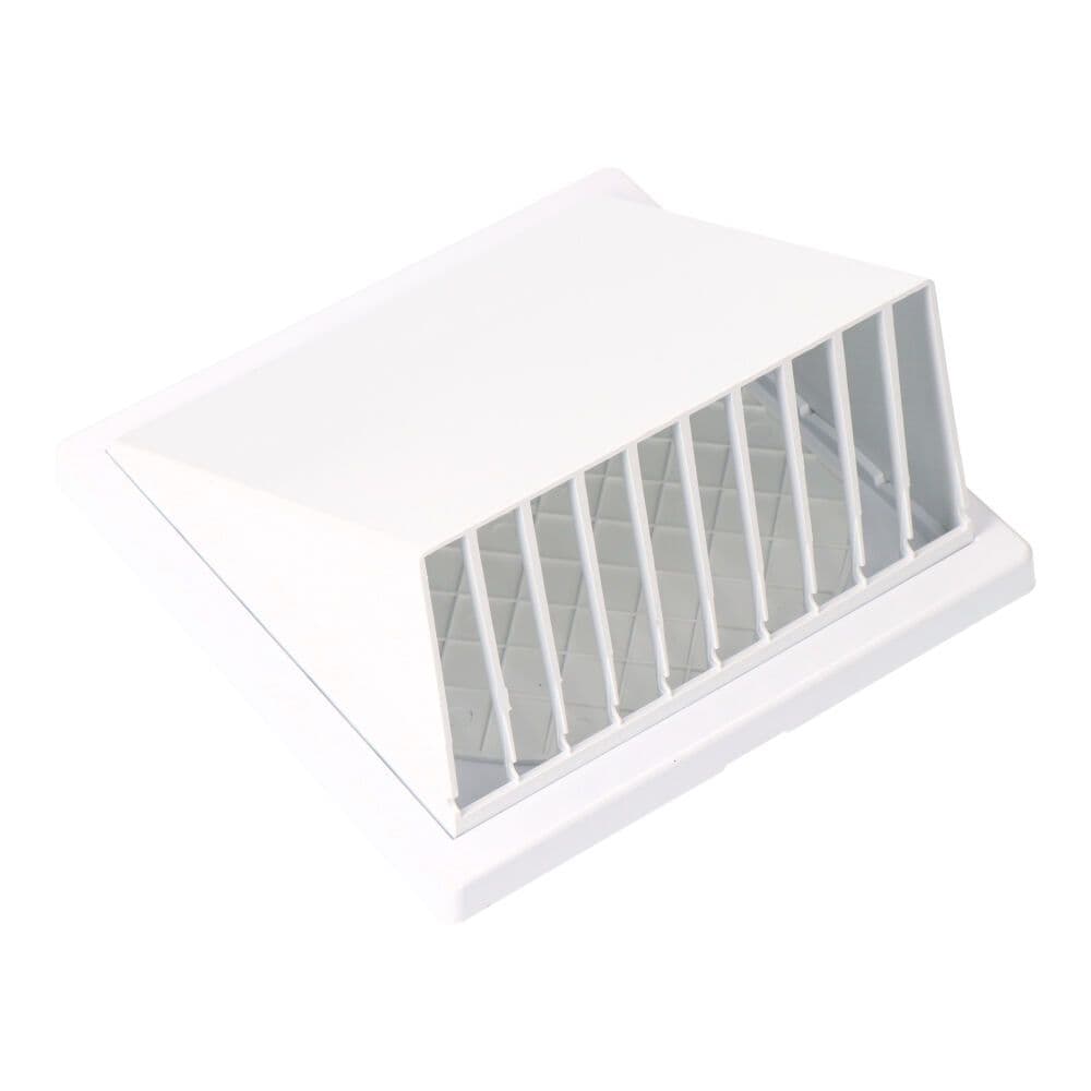 REJILLA VENTILACIÓN CON CAMPANA ABS Ø 125mm BLANCA