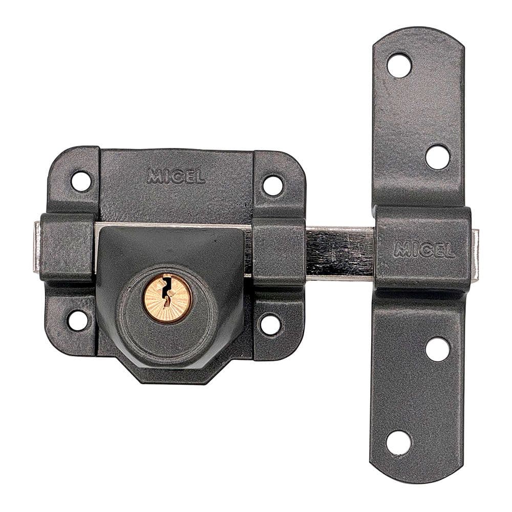 CERROJO SOBREPONER CRR14 86L/50 mm PINTADO GRIS