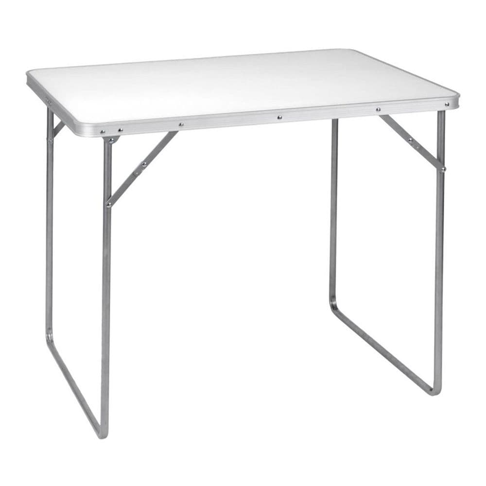 MESA DE CAMPING PLEGABLE DE ALUMINIO 80 x 60 x 69 cm