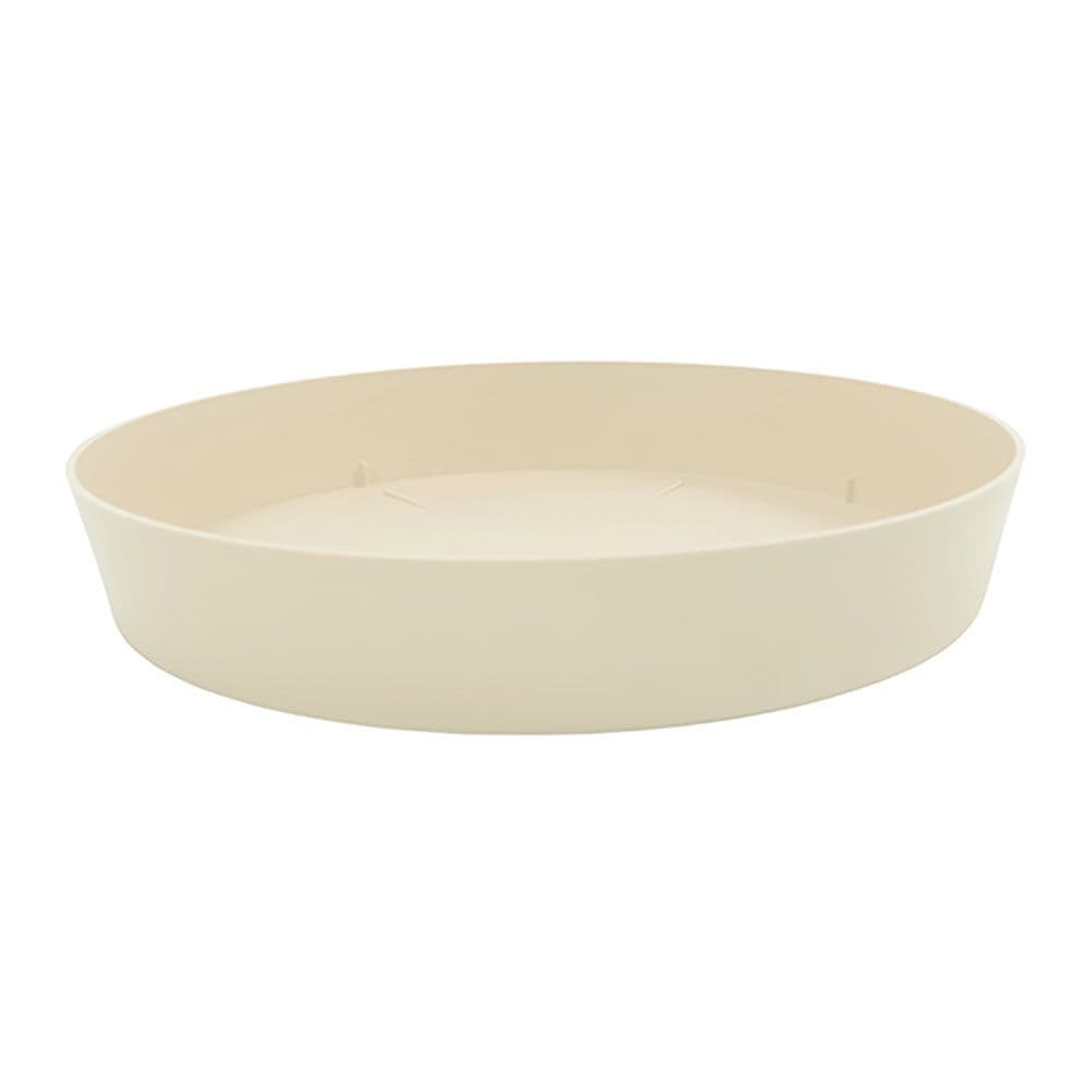 PLATO DE INYECCION PARA MACETA COLOR ECRU Ø28cm