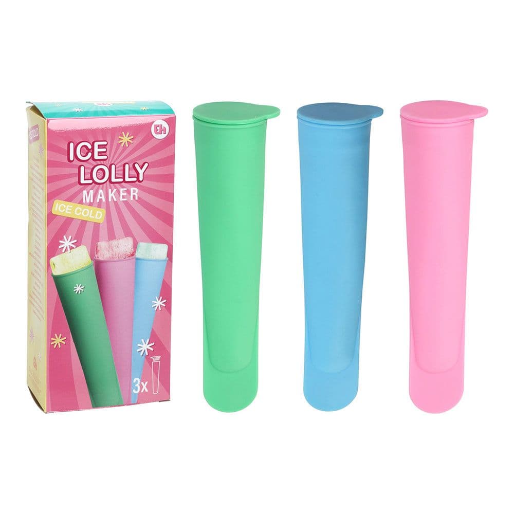 MOLDE PARA HELADO 42 x 42 x 195 mm 3 uds