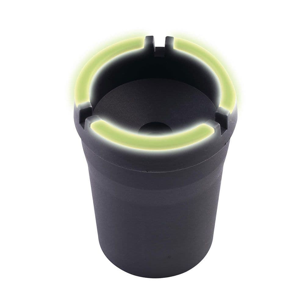 CENICERO NEGRO FOTOLUMINISCENTE