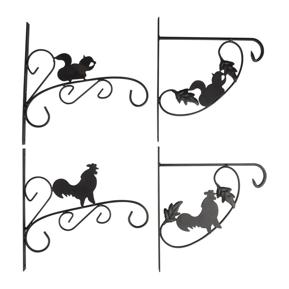 COLGADOR DE MACETAS MODELOS SURTIDOS 28 x 25 x 1,6cm KINZO